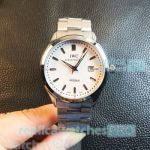 IWC White Face Ingenieur Stainless Steel Copy Watch 